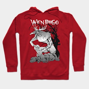 The Wendigo in red Hoodie